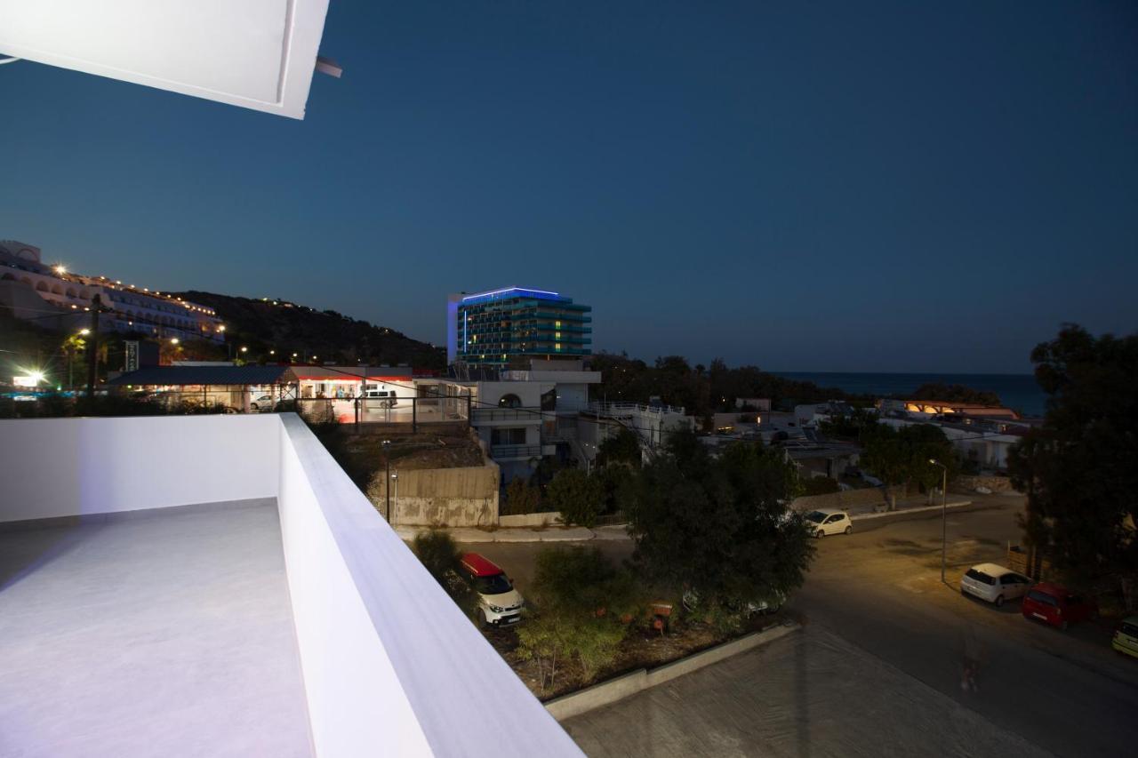 The Azure Blue Apt Faliraki Buitenkant foto